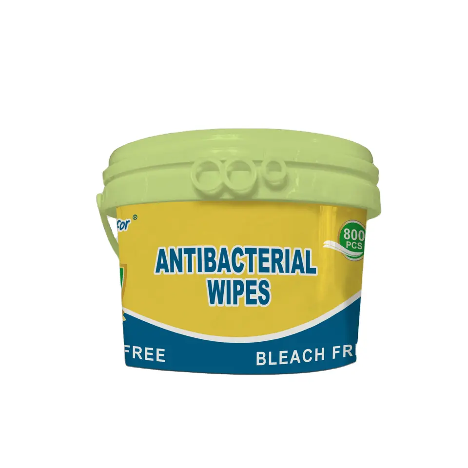 Disinfecting Wipes Value Pack, Crisp Lemon and Fresh Scent Bucket and 500, 800 Sheets Easy Pull Moisture Seal Pack