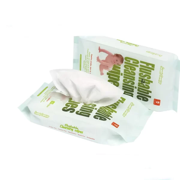 OEM Cleaning Wet Wipes Factory 100% Biodegradable Wet Wipes Flushable Wipes